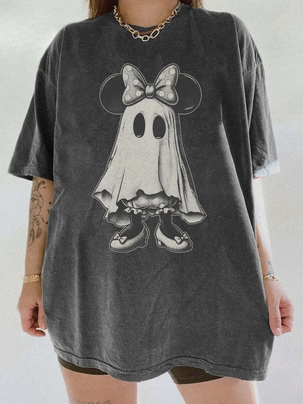 Comfort Colors Pepper Ghost Minnie Short Sleeve Tee